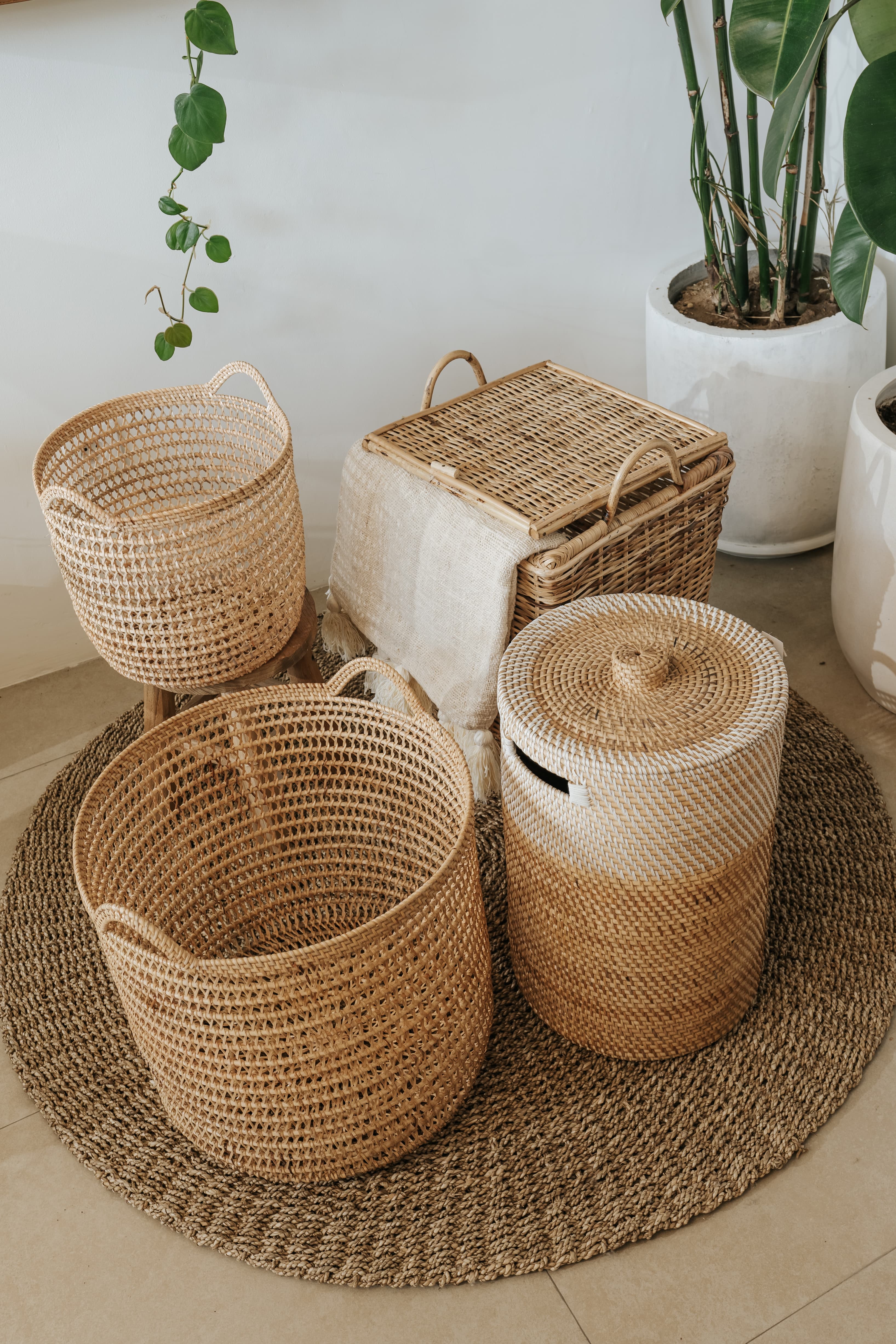 Natural baskets
